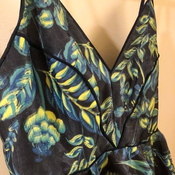 Tropical floral mini dress - Picture 3 of 3